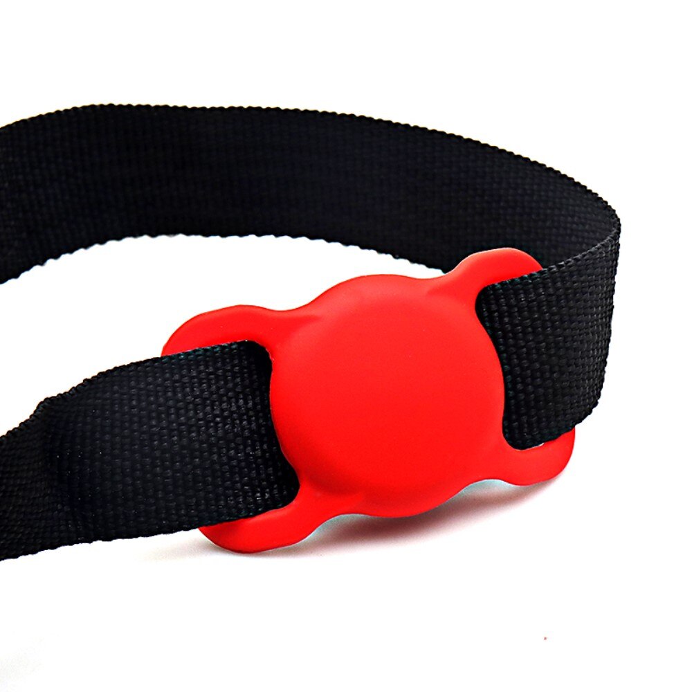 Funda para collar de perro AirTag Rojo