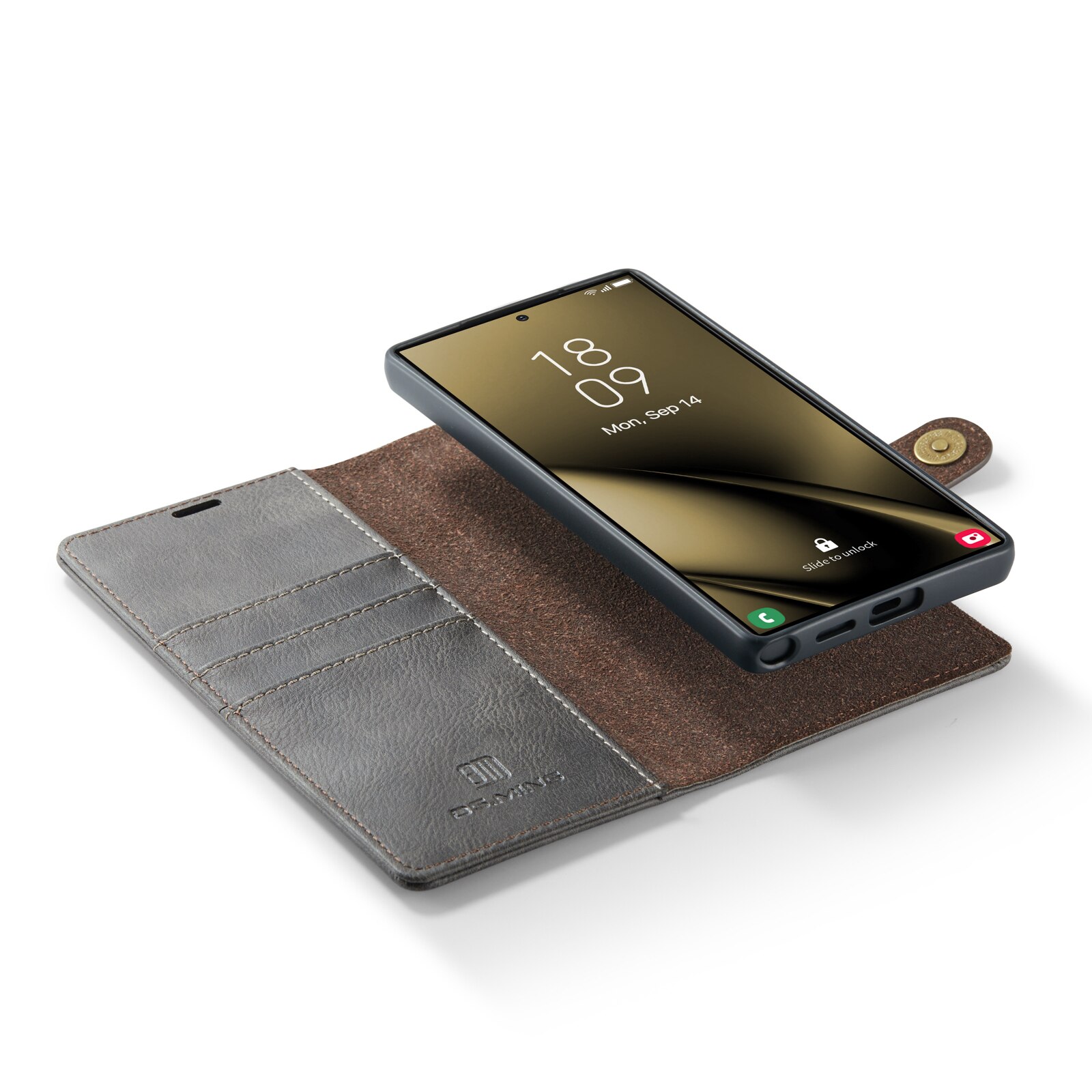Cartera Magnet Wallet Samsung Galaxy S25 Ultra Brown