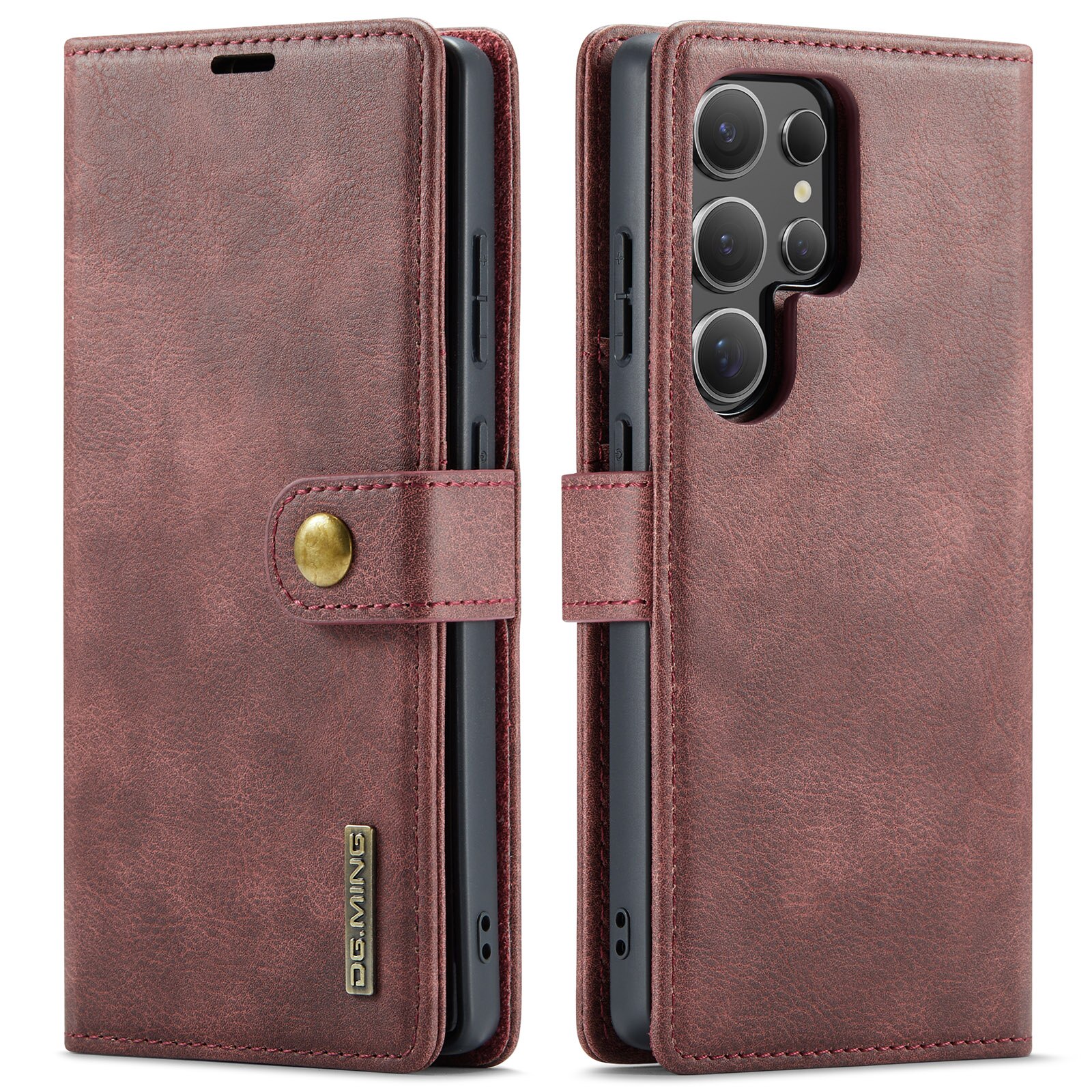Cartera Magnet Wallet Samsung Galaxy S25 Ultra Red