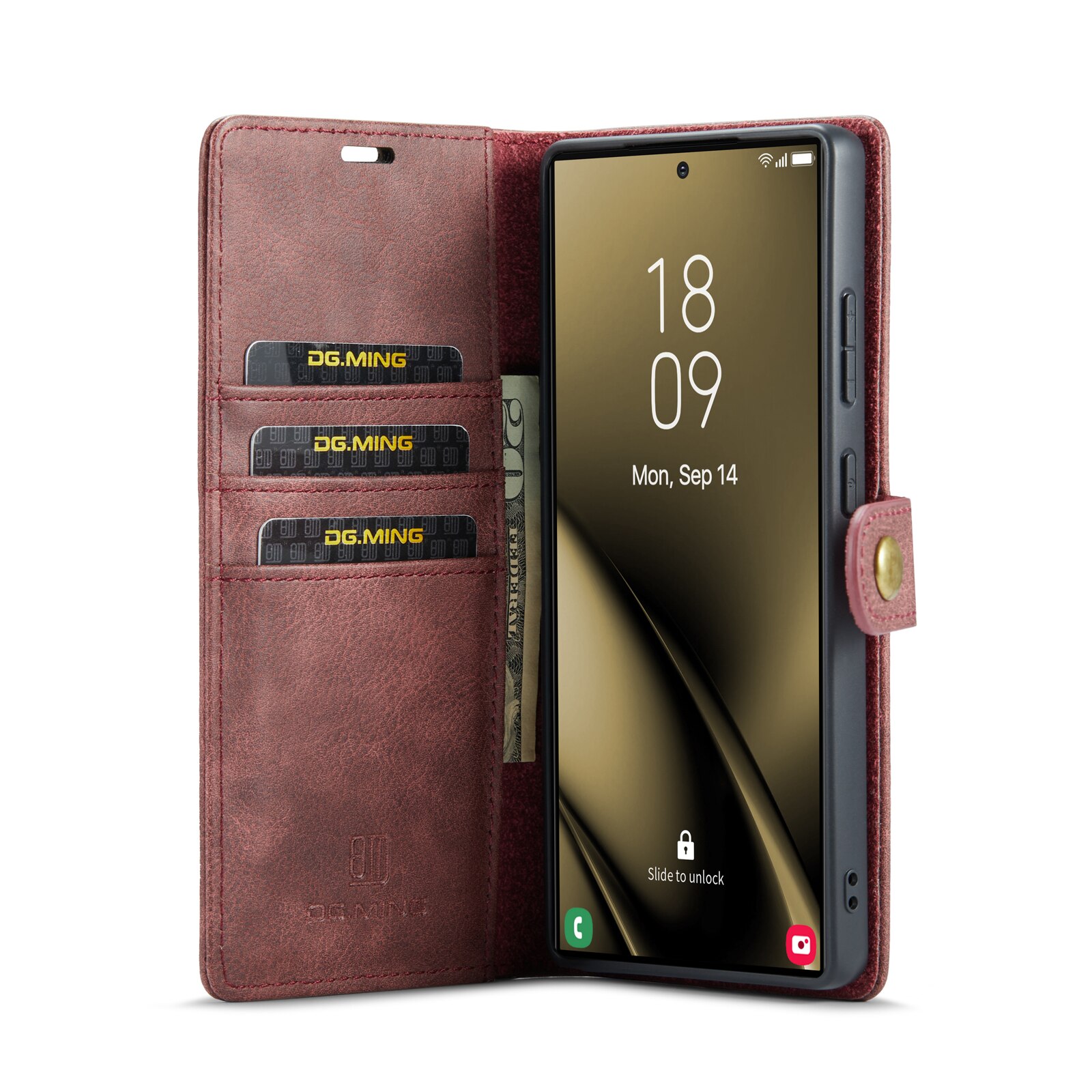Cartera Magnet Wallet Samsung Galaxy S25 Ultra Red