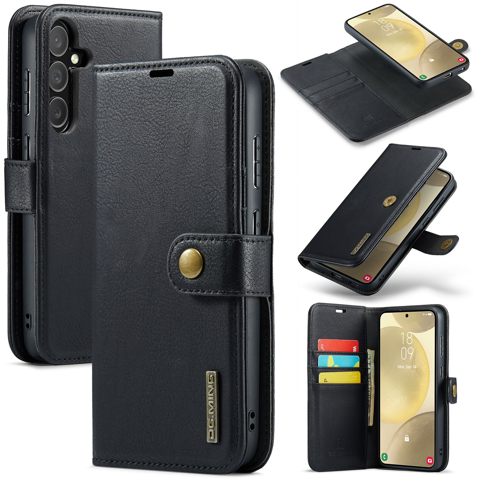 Cartera Magnet Wallet Samsung Galaxy S25 Plus Black
