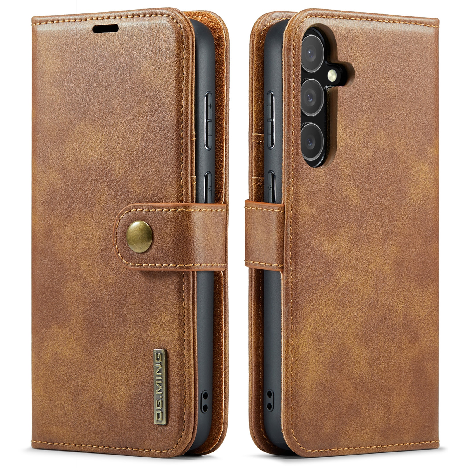 Cartera Magnet Wallet Samsung Galaxy S25 Plus Cognac