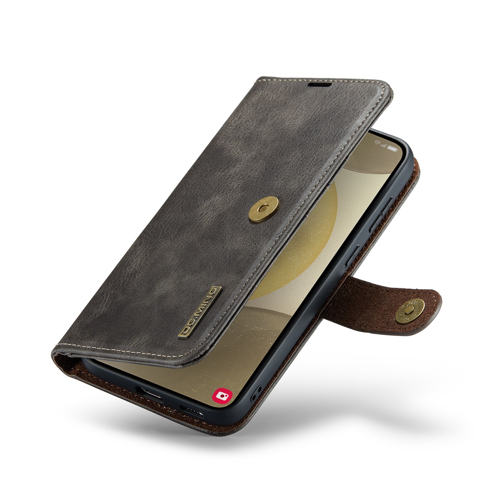 Cartera Magnet Wallet Samsung Galaxy S25 Plus Brown