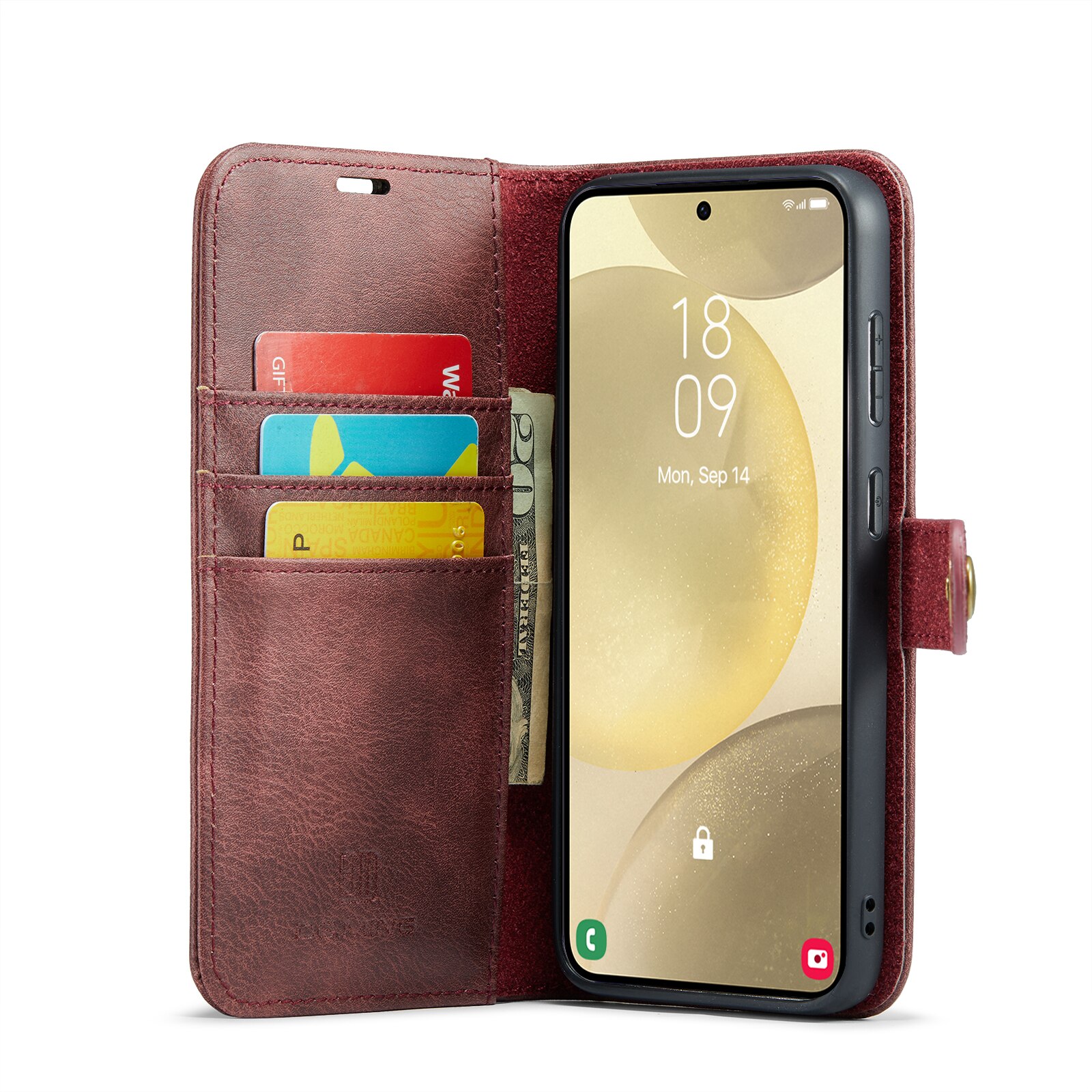 Cartera Magnet Wallet Samsung Galaxy S25 Red