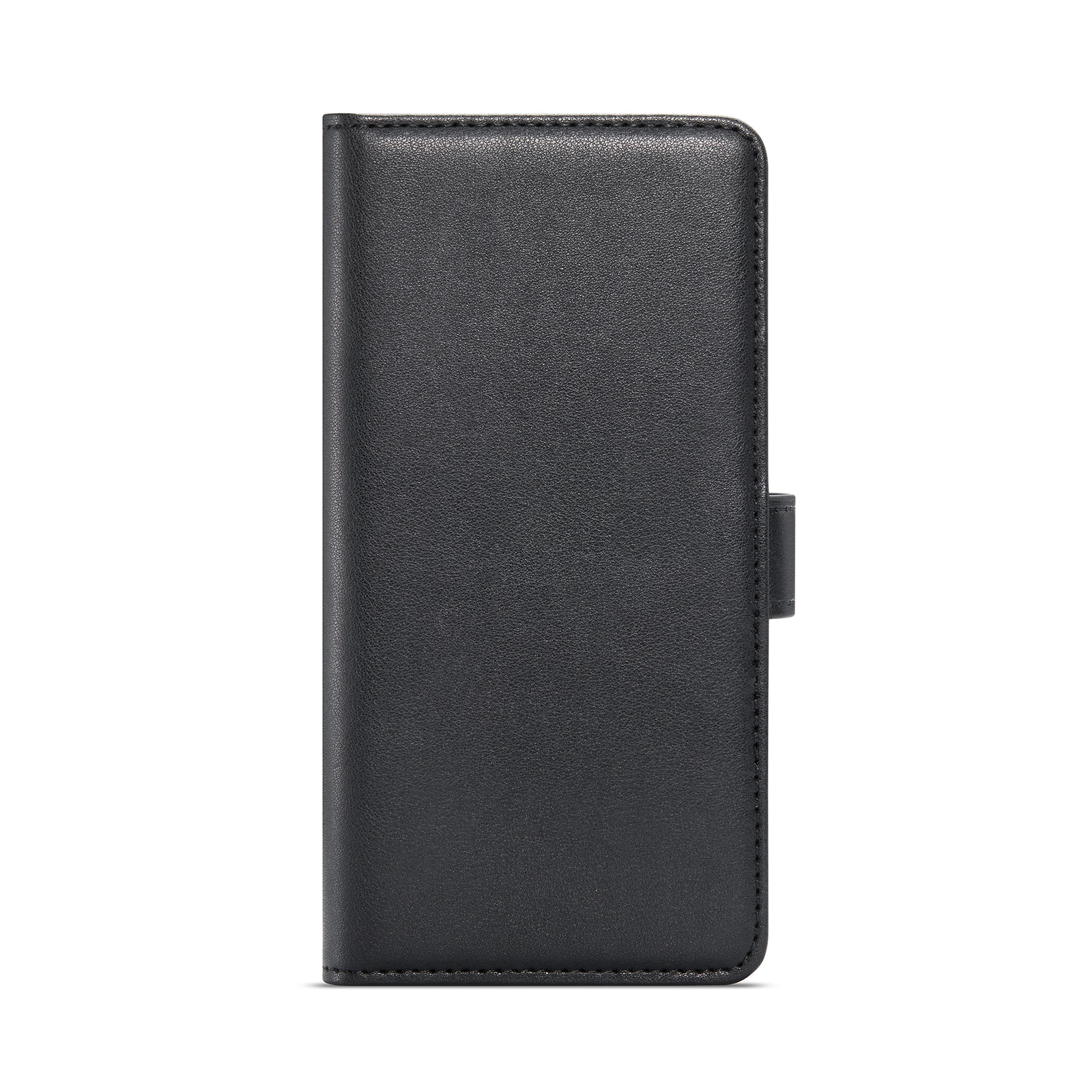 Funda de cuero genuino Samsung Galaxy S25 Plus, Negro