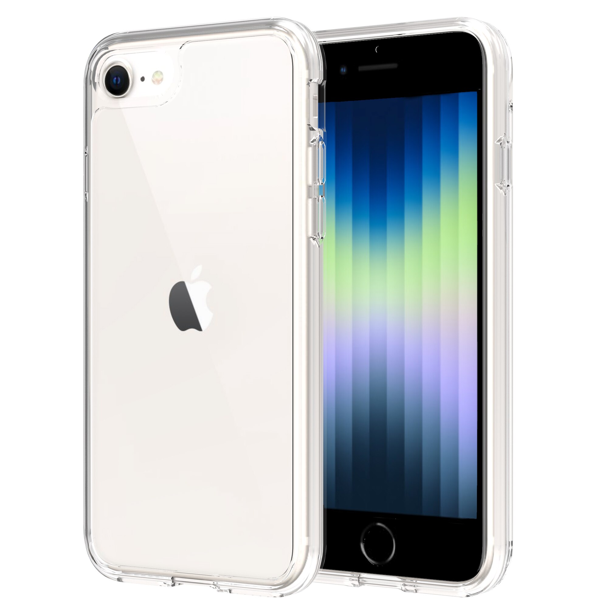 Funda híbrida para iPhone 8 Transparente