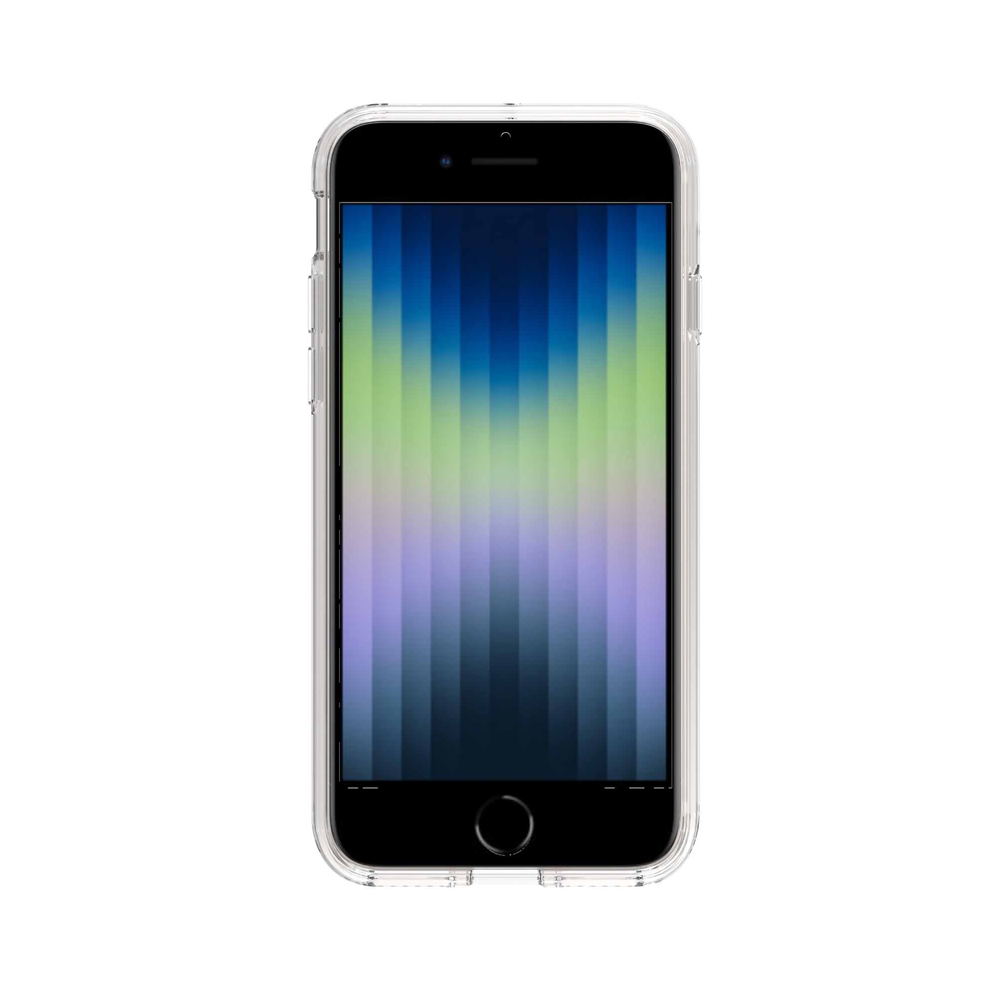 Funda híbrida para iPhone 8 Transparente