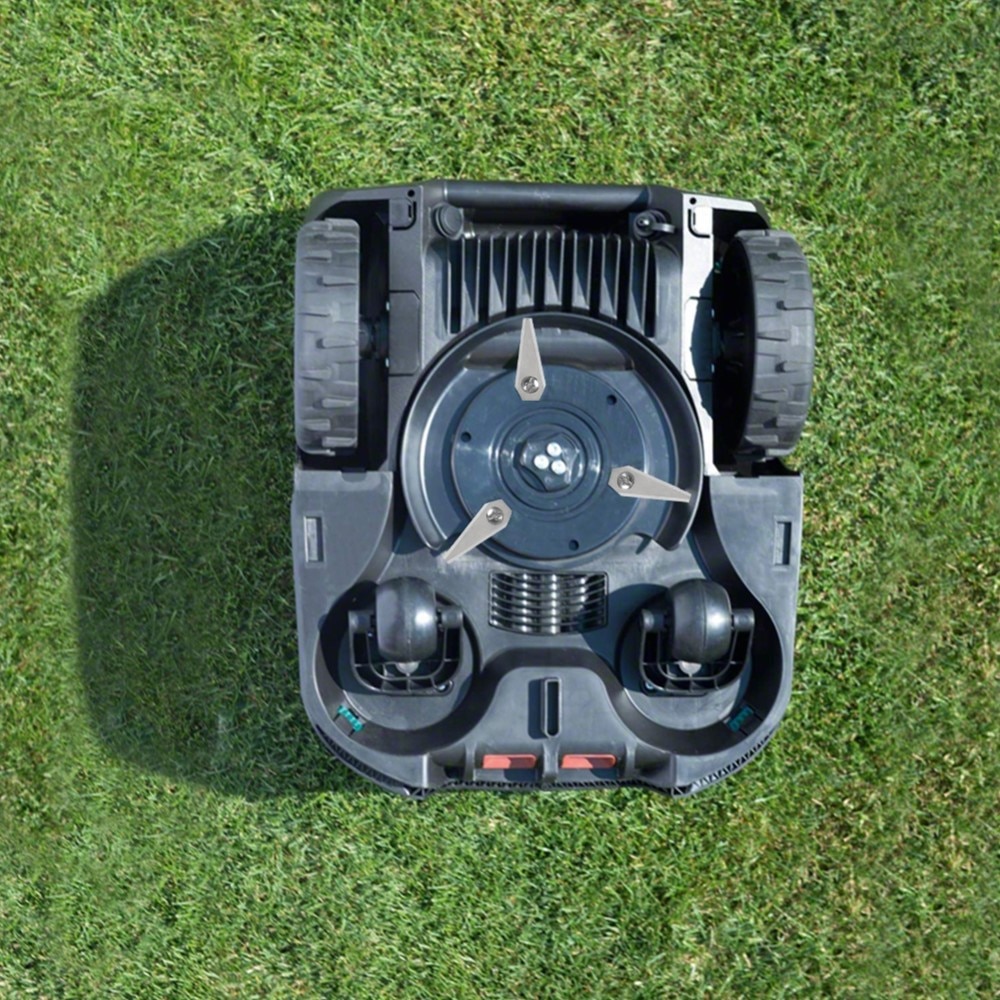 9 piezas Cuchillas para robot cortacésped Bosch Indego S 700
