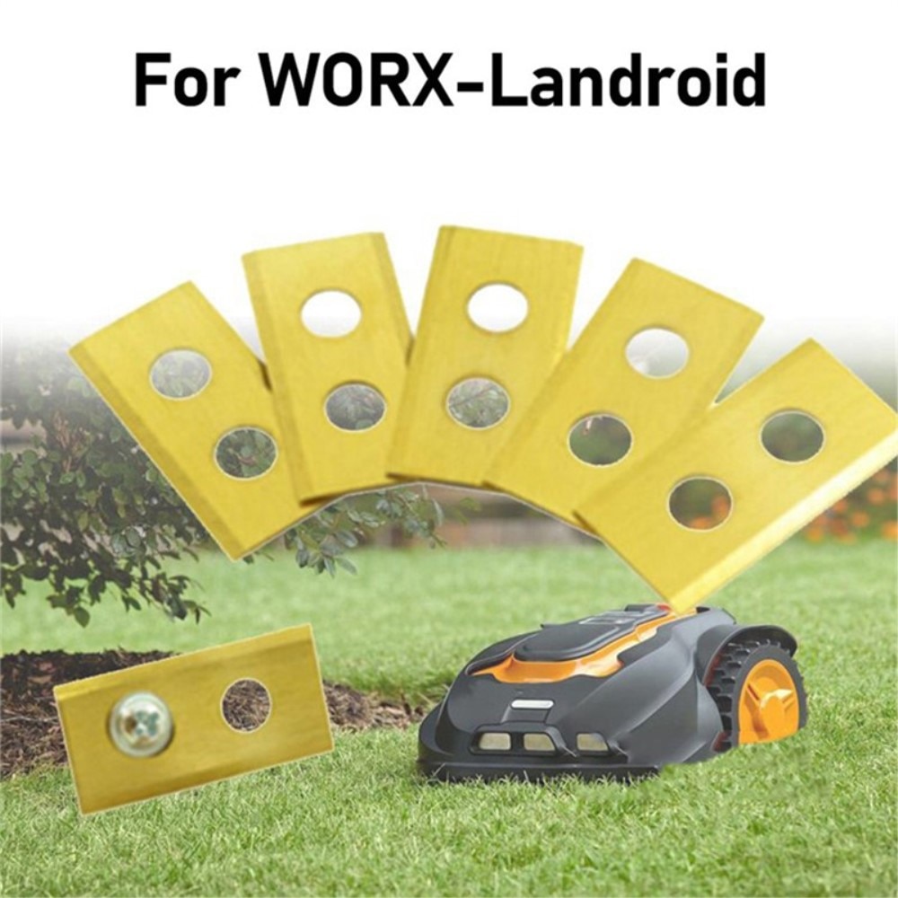 12 piezas Cuchillas para robot cortacésped Worx 