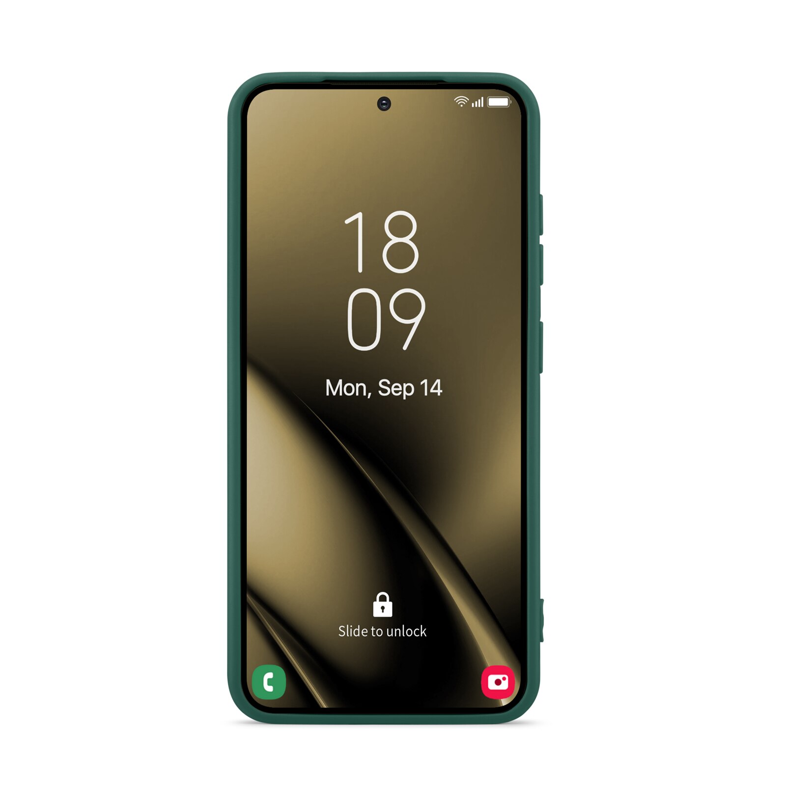 Funda TPU Samsung Galaxy S25 Plus Verde oscuro