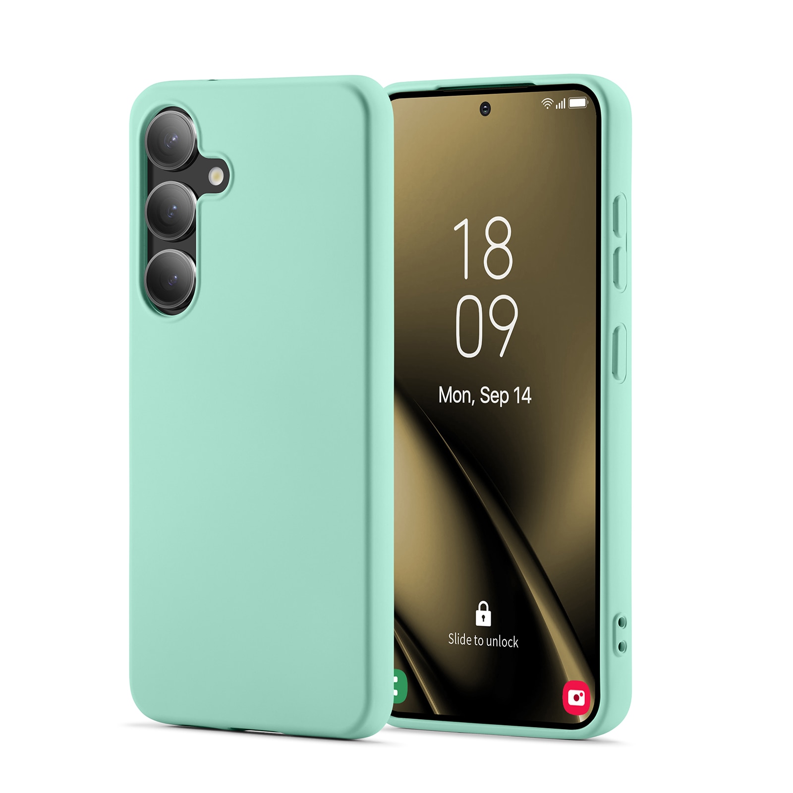 Funda TPU Samsung Galaxy S25 Verde