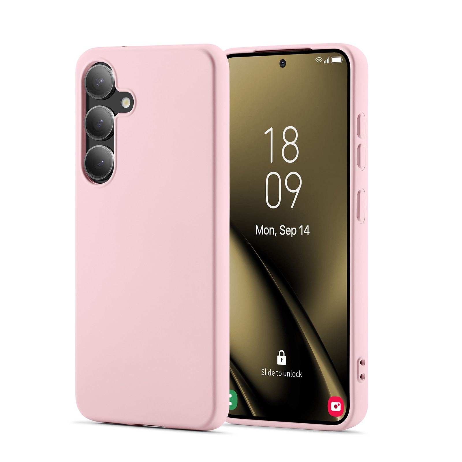 Funda TPU Samsung Galaxy S25 Rosa
