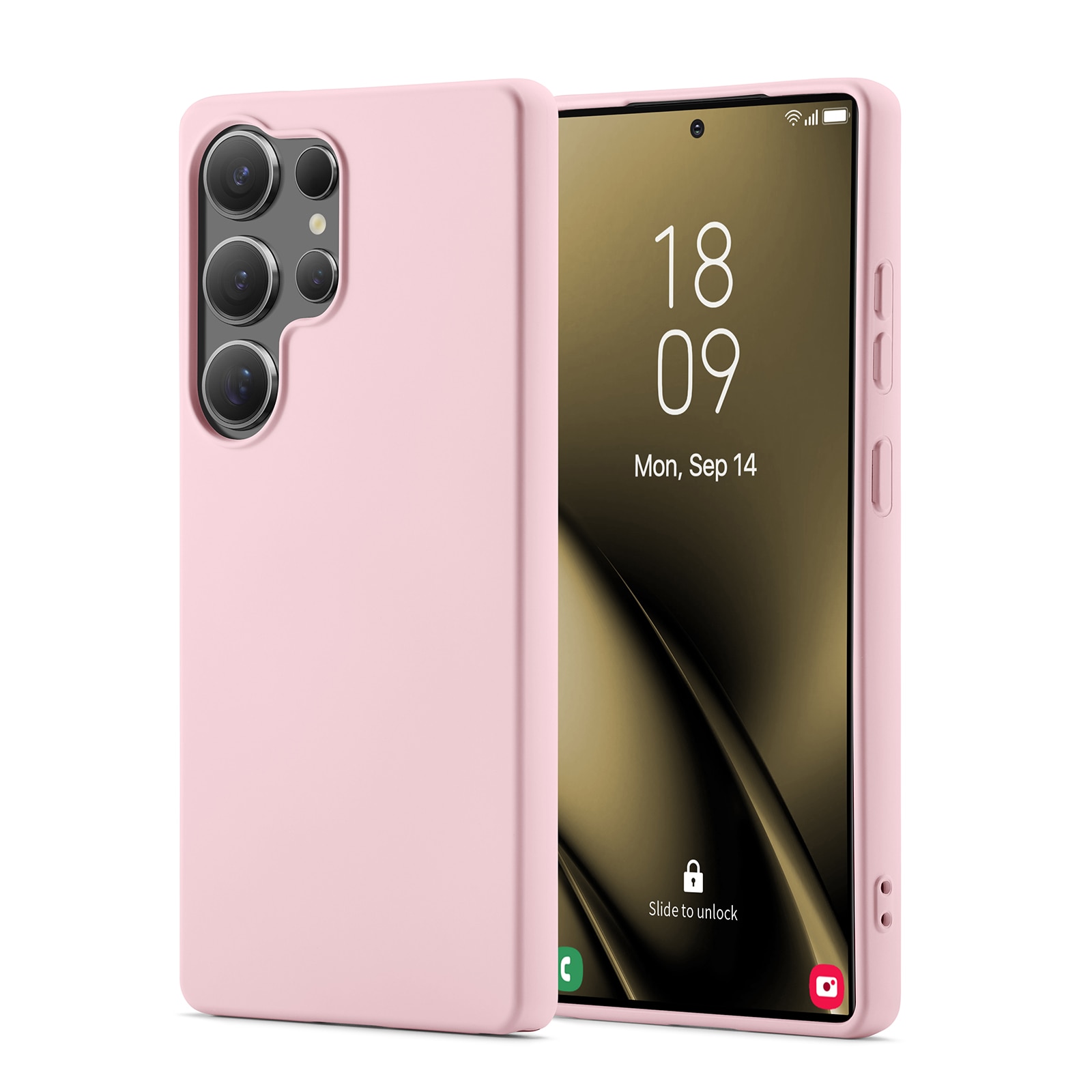 Funda TPU Samsung Galaxy S25 Ultra Rosa