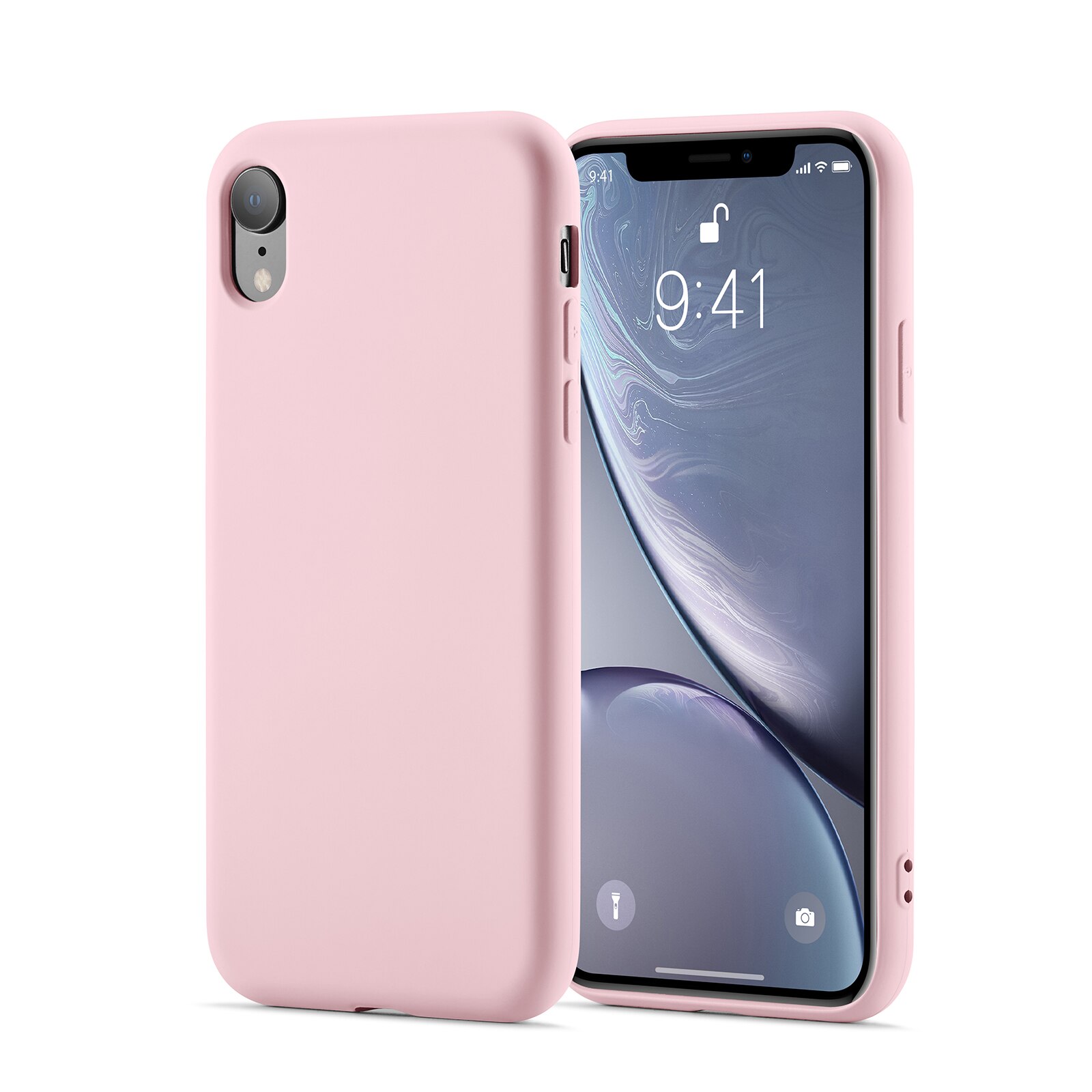Funda TPU iPhone Xr Rosa