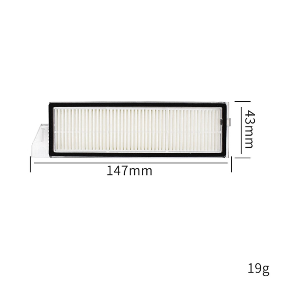 2-pack HEPA-filtro para  Roborock S8 Max Ultra
