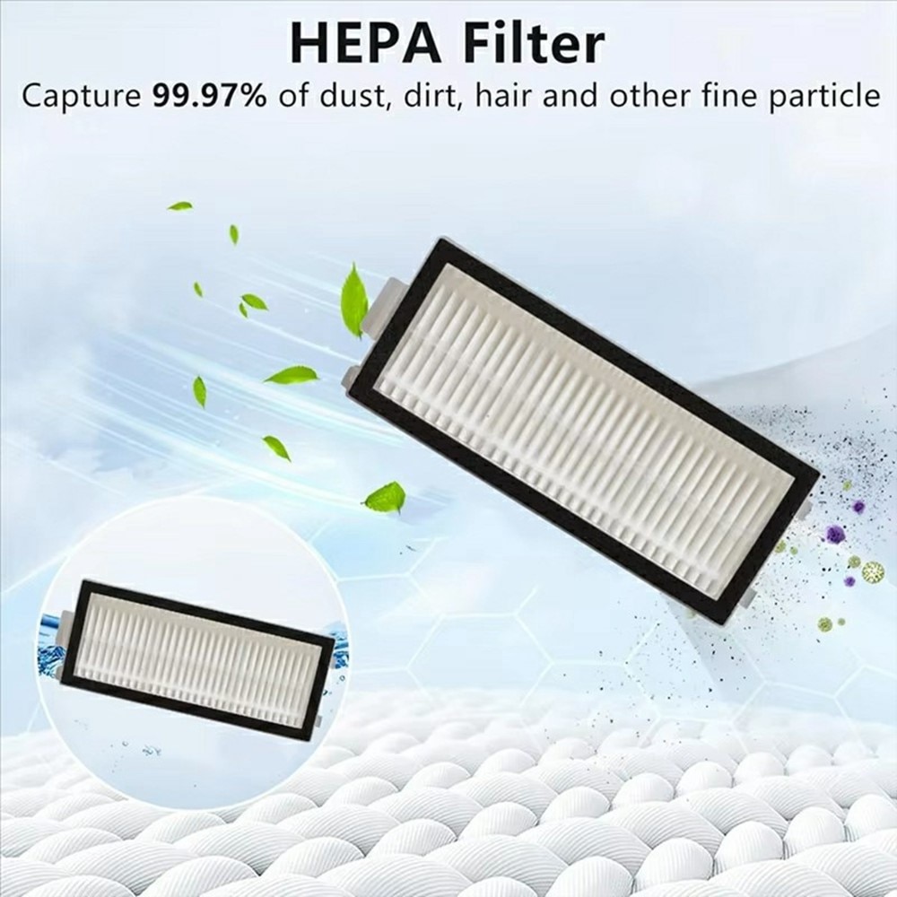 2-pack HEPA-filtro para  Roborock Saros Z70