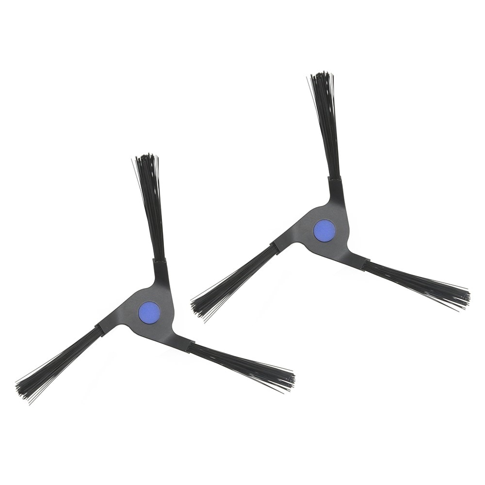 2-pack Cepillos laterales Ecovacs Deebot X2 Negro