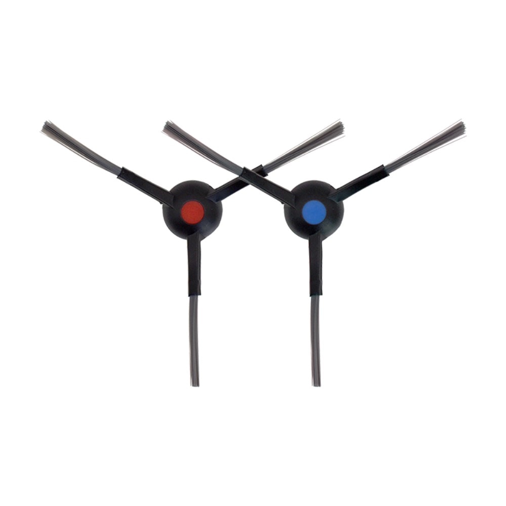 2-pack Cepillos laterales Ecovacs Deebot T30 Max Negro