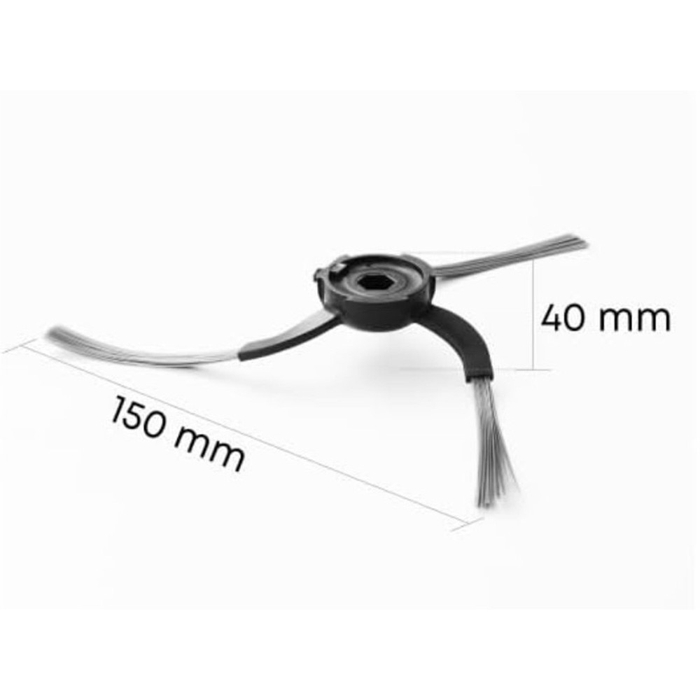 Cepillo lateral Eufy C10 Negro