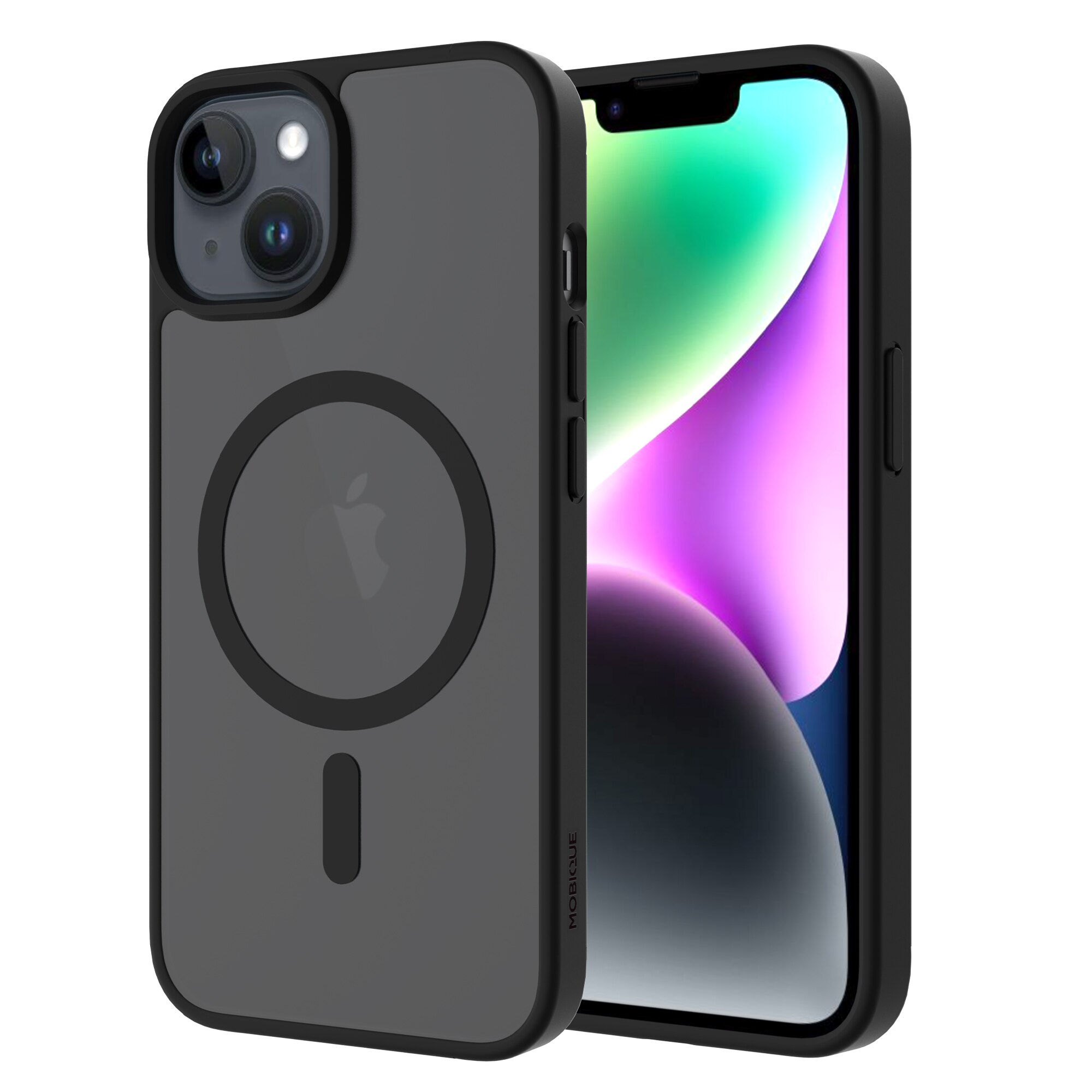 Funda Magnetic Hybrid iPhone 13 Frosted Black