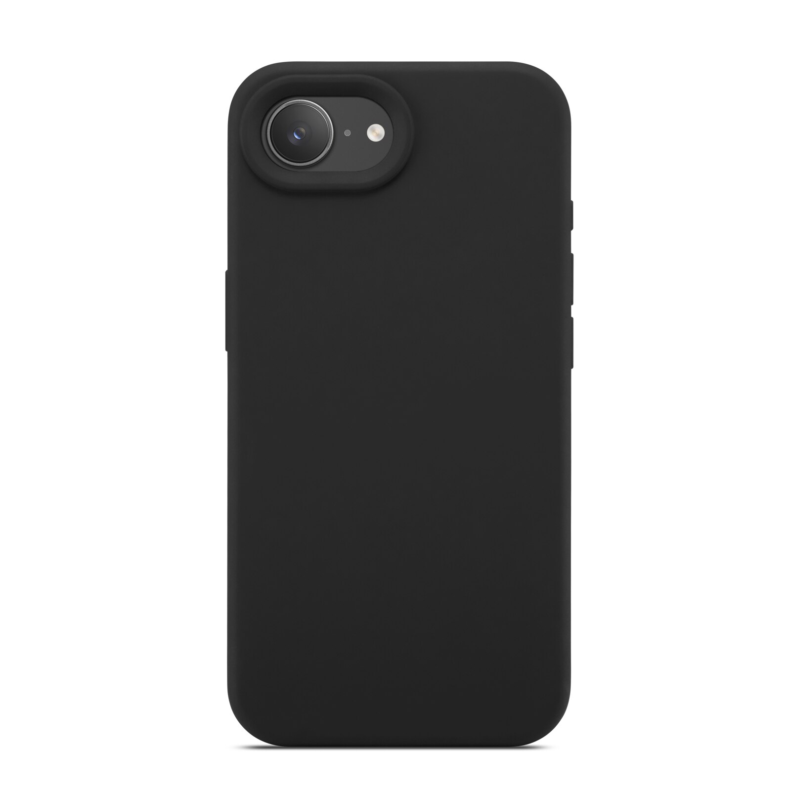 Funda de silicona Magnetic iPhone 16e Negro