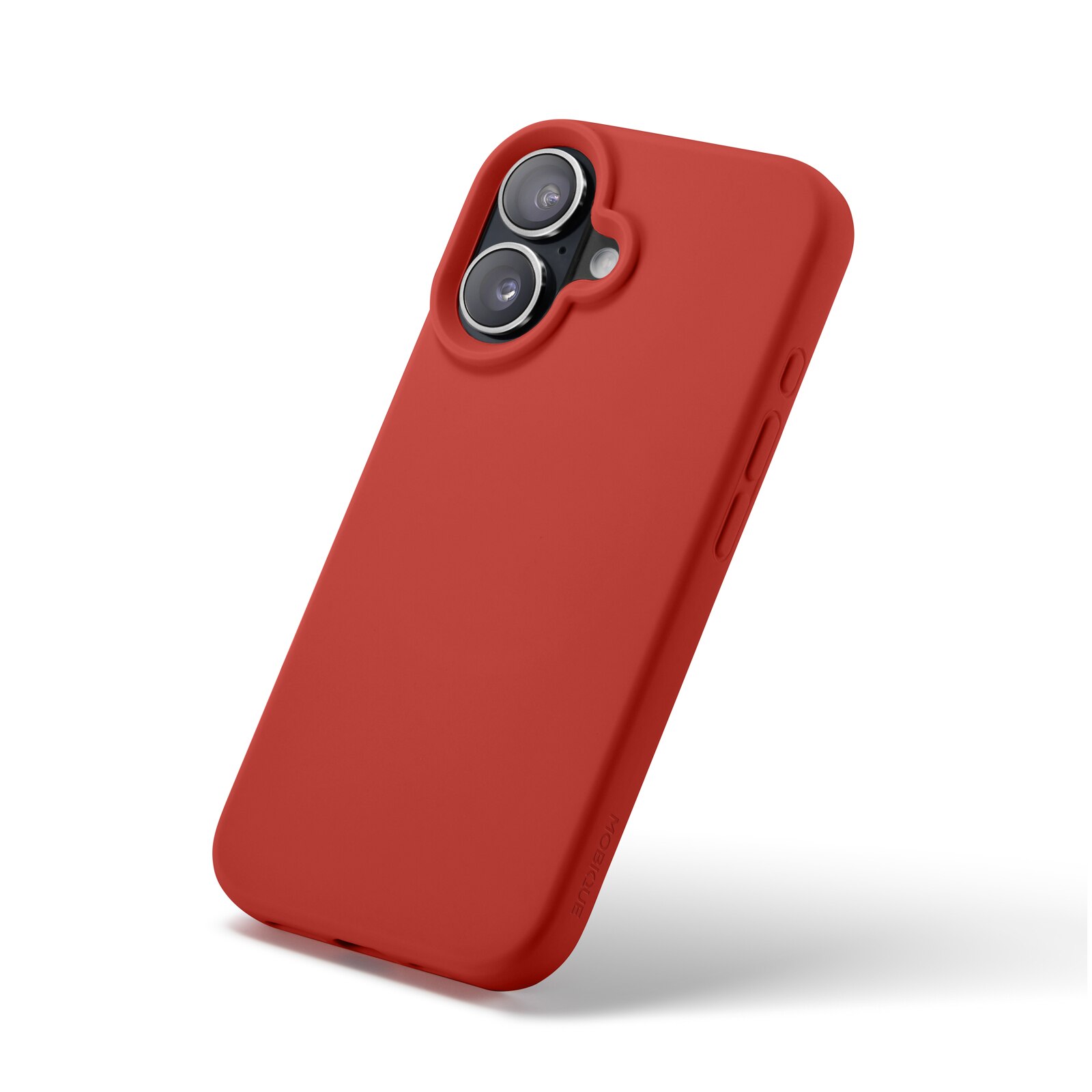 Funda de silicona Magnetic iPhone 16 Lava Red