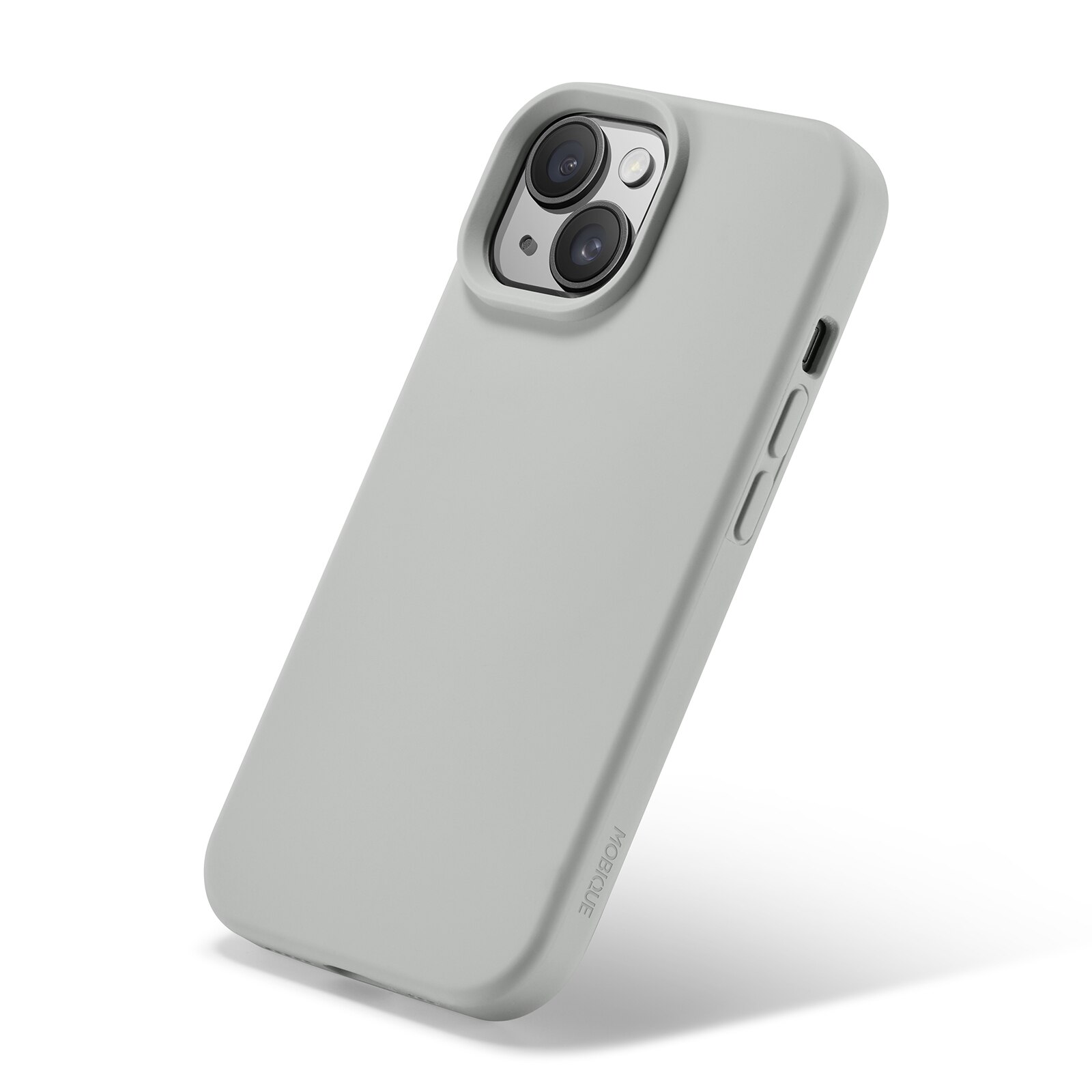 Funda de silicona Magnetic iPhone 13 Beige