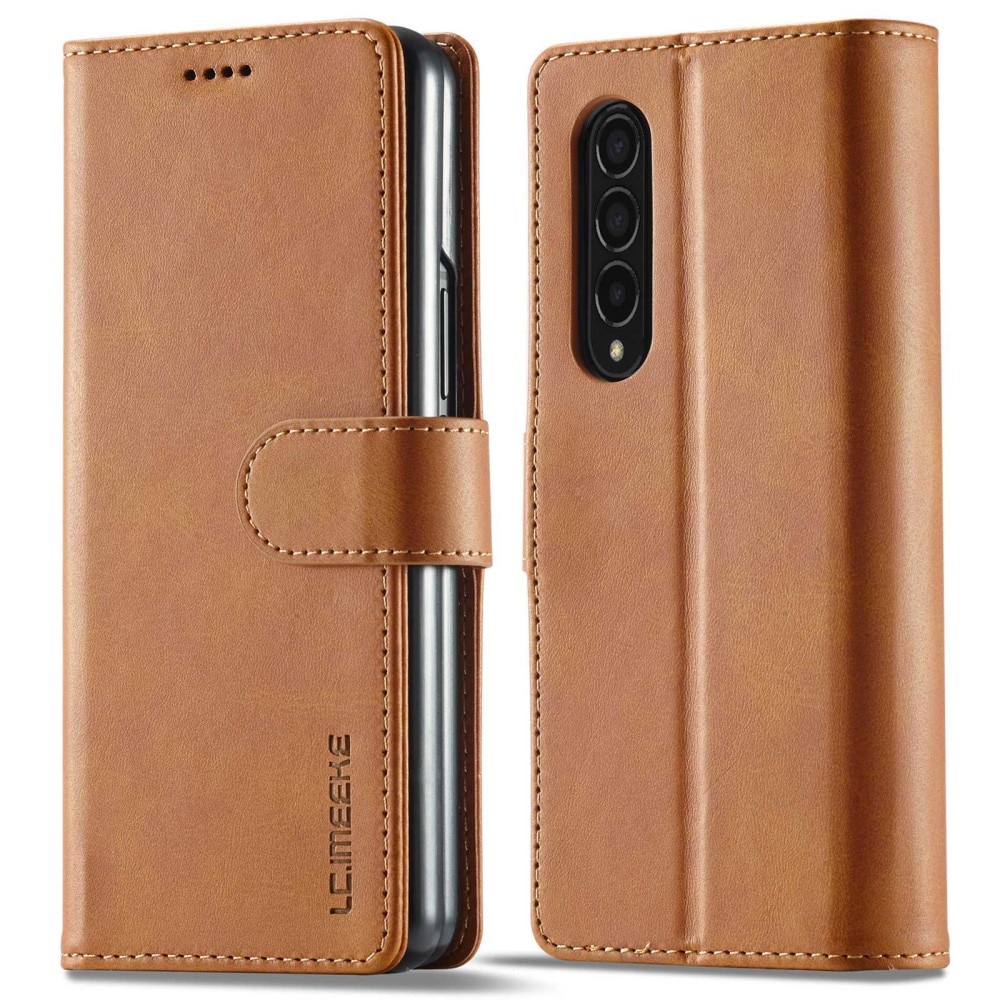 Cartera Samsung Galaxy Z Fold 4 Coñac