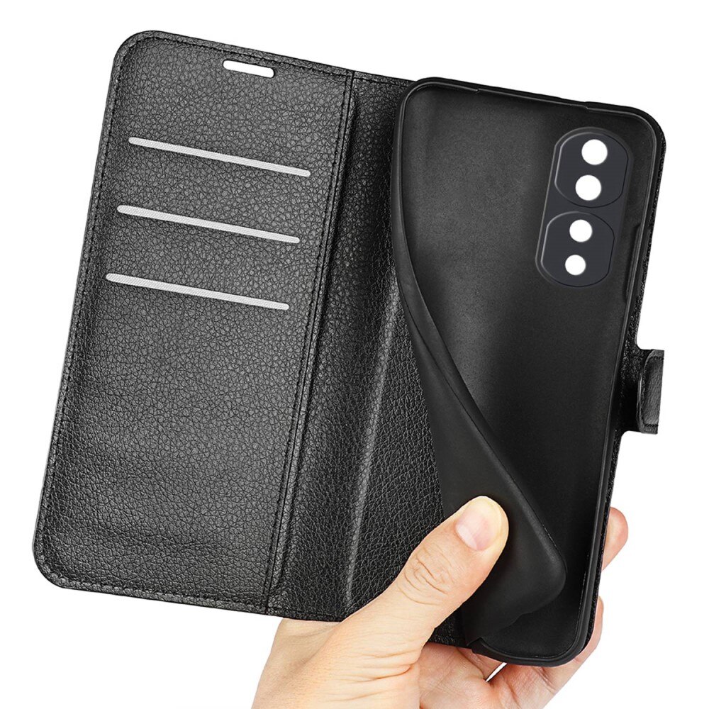 Funda cartera  Honor 70 Negro