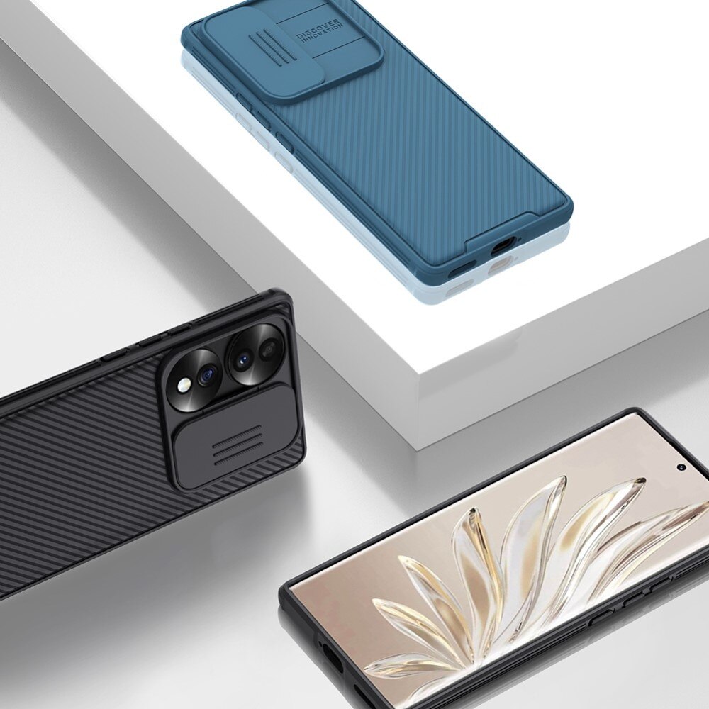 Funda CamShield  Honor 70 Negro