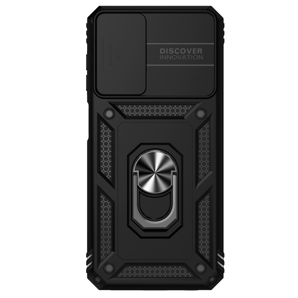 Funda híbrida Ring y Protector Cámara Samsung Galaxy A13 Negro