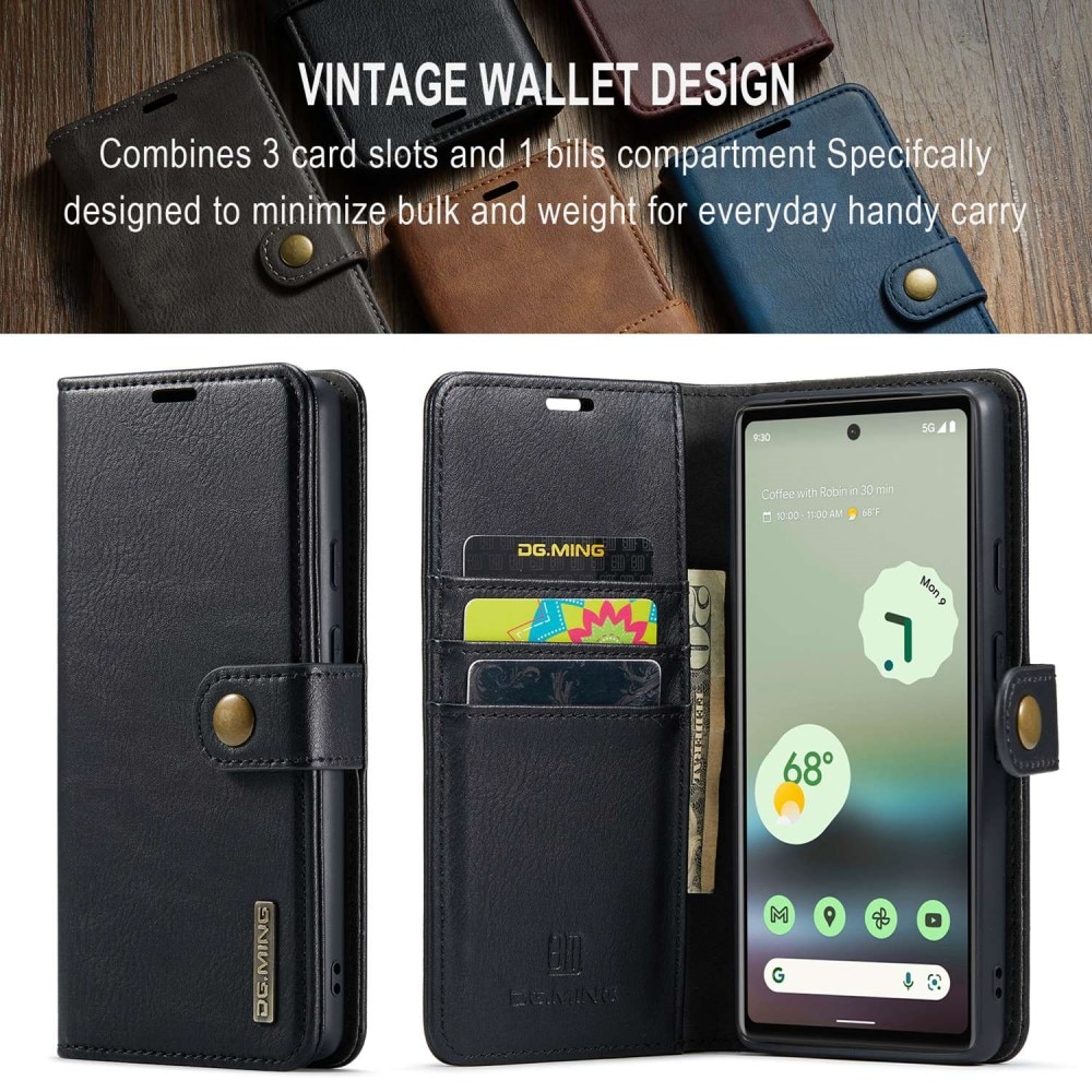 Cartera Magnet Wallet Google Pixel 6a Black