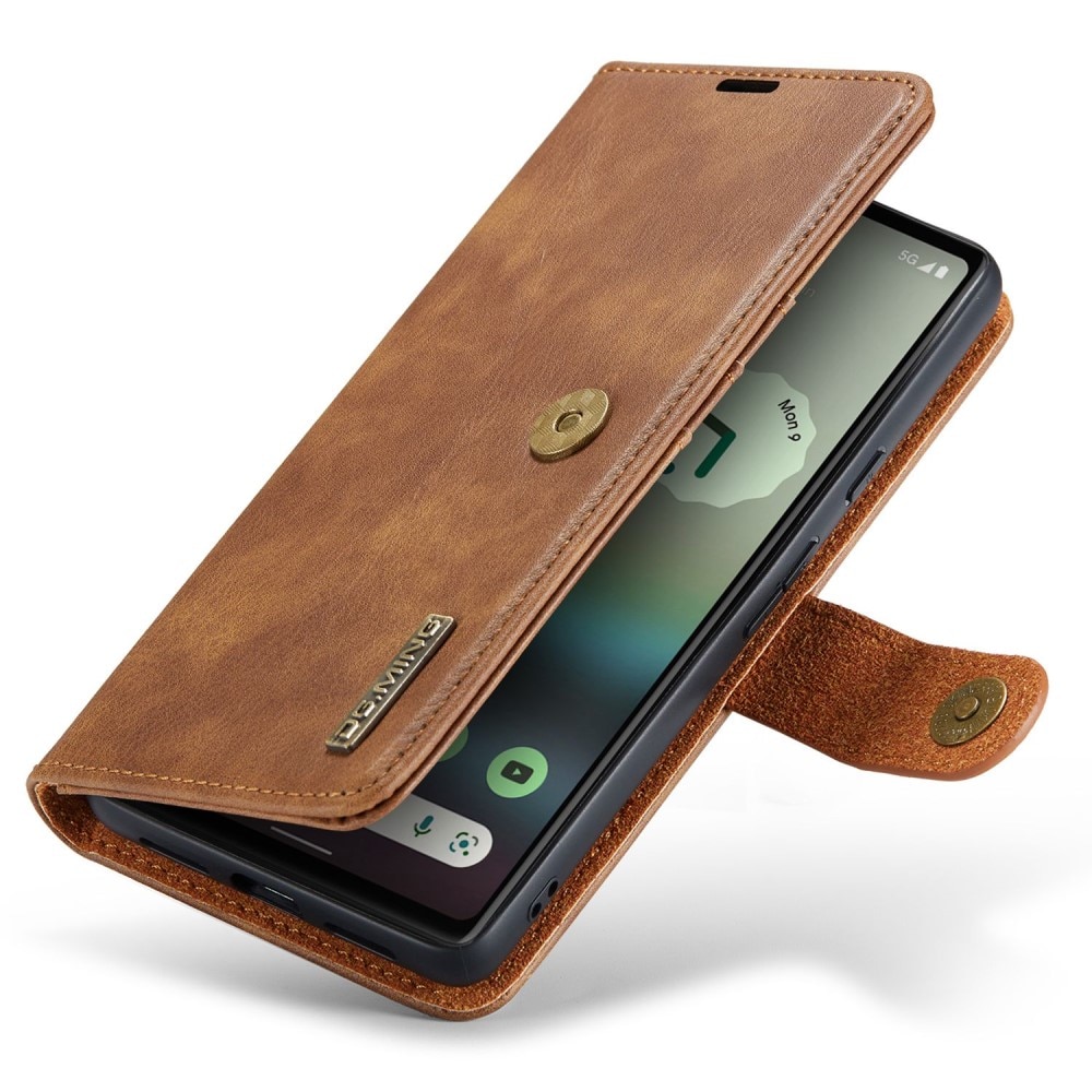 Cartera Magnet Wallet Google Pixel 6a Cognac