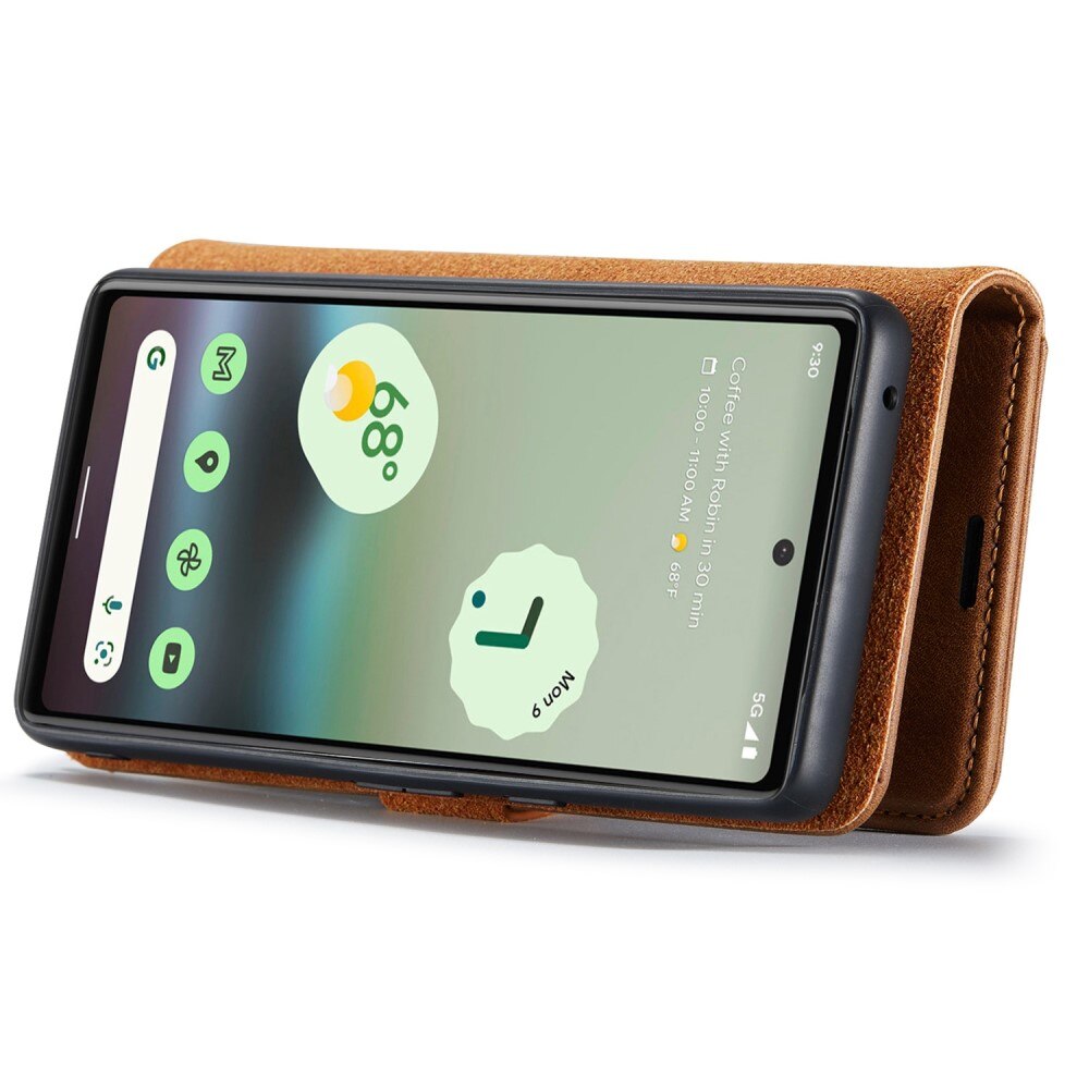 Cartera Magnet Wallet Google Pixel 6a Cognac
