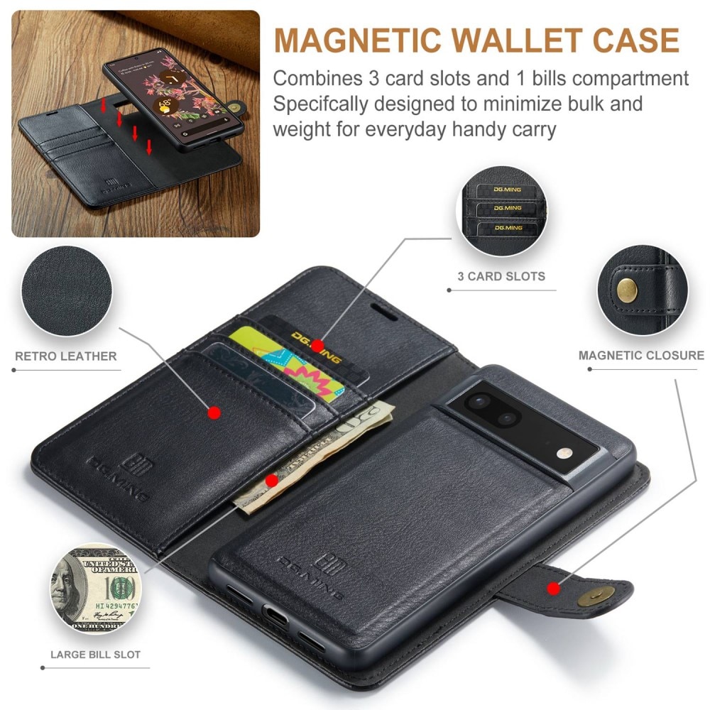 Cartera Magnet Wallet Google Pixel 7 Black