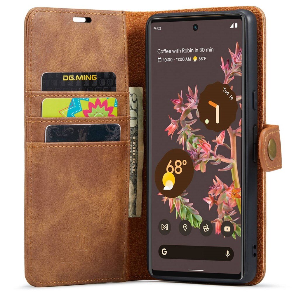 Cartera Magnet Wallet Google Pixel 7 Cognac