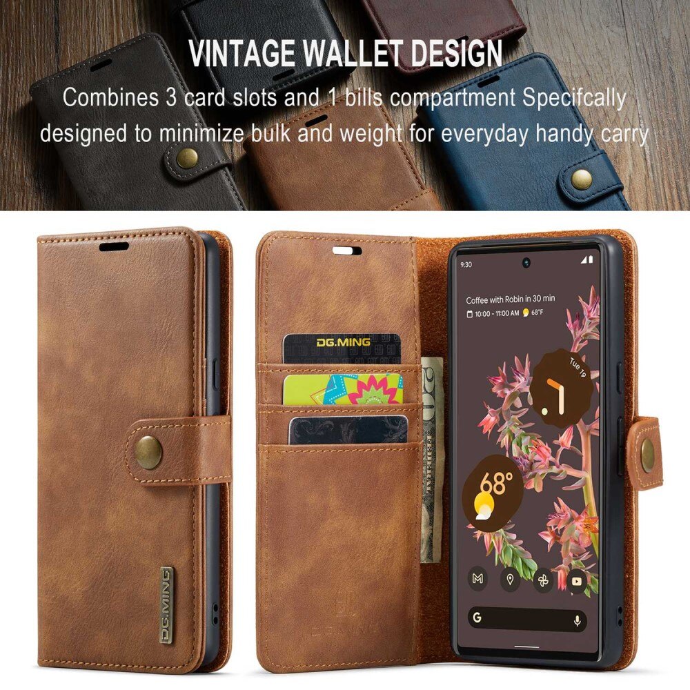 Cartera Magnet Wallet Google Pixel 7 Cognac