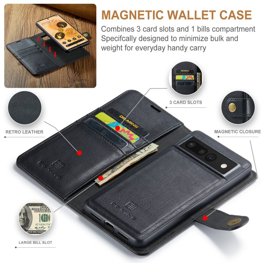 Cartera Magnet Wallet Google Pixel 7 Pro Black