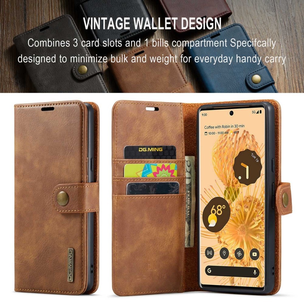 Cartera Magnet Wallet Google Pixel 7 Pro Cognac
