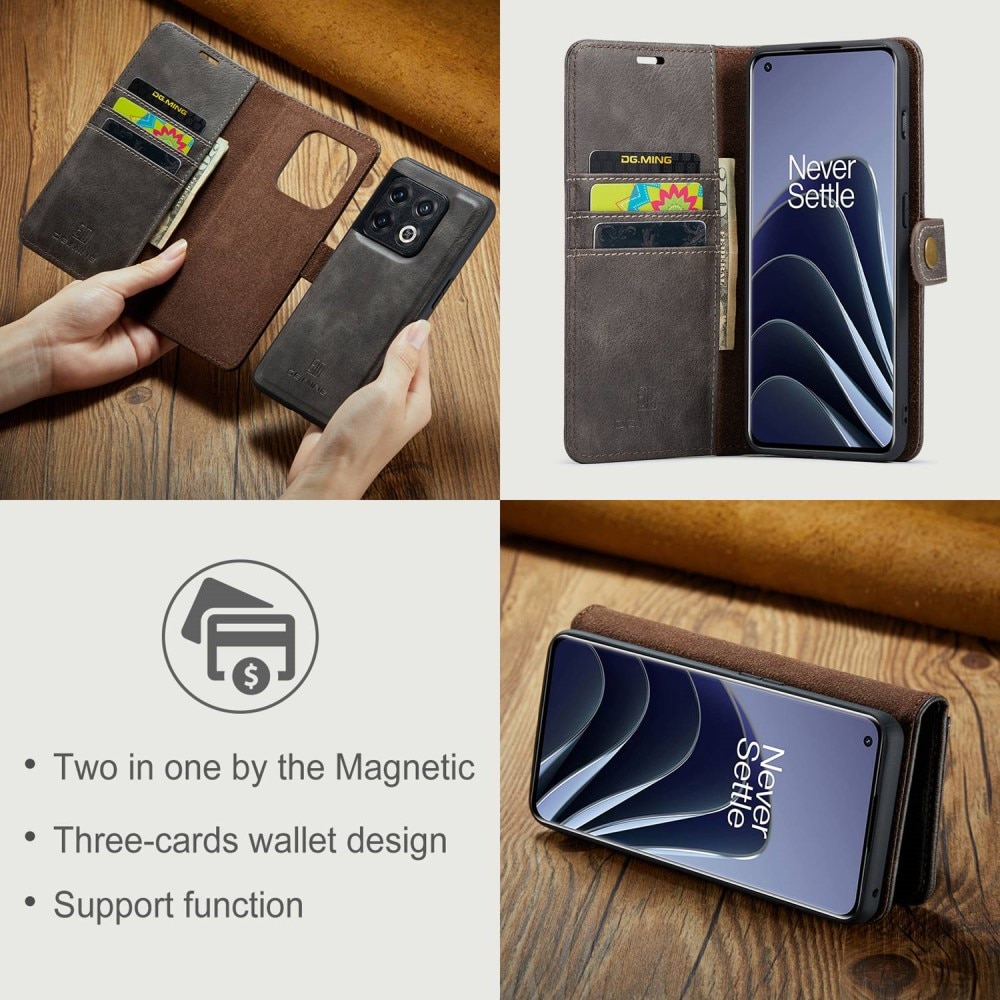 Cartera Magnet Wallet OnePlus 10 Pro Brown