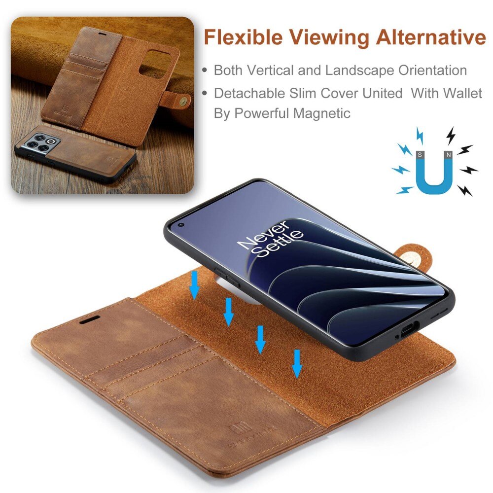 Cartera Magnet Wallet  OnePlus 10 Pro Cognac