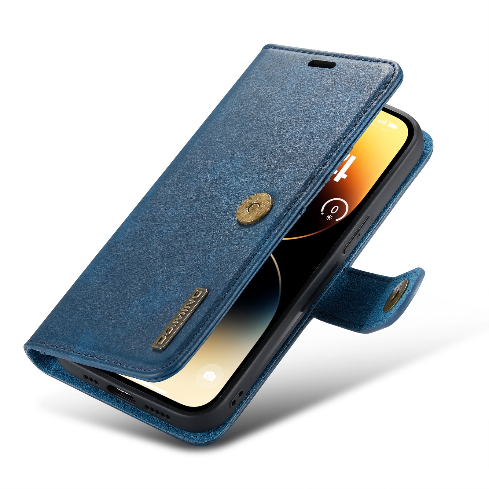 Cartera Magnet Wallet iPhone 14 Pro Max Blue