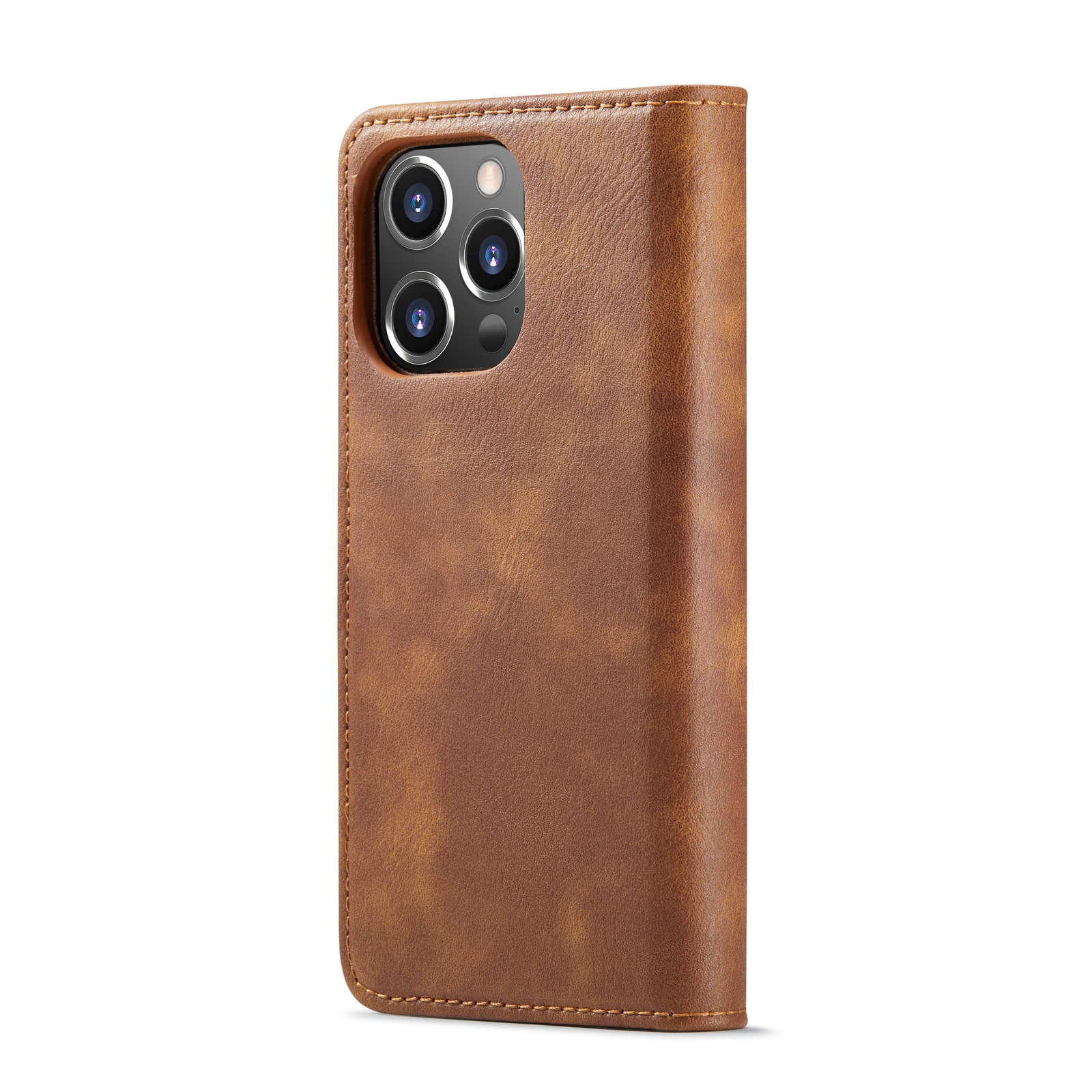 Cartera Magnet Wallet iPhone 15 Pro Cognac