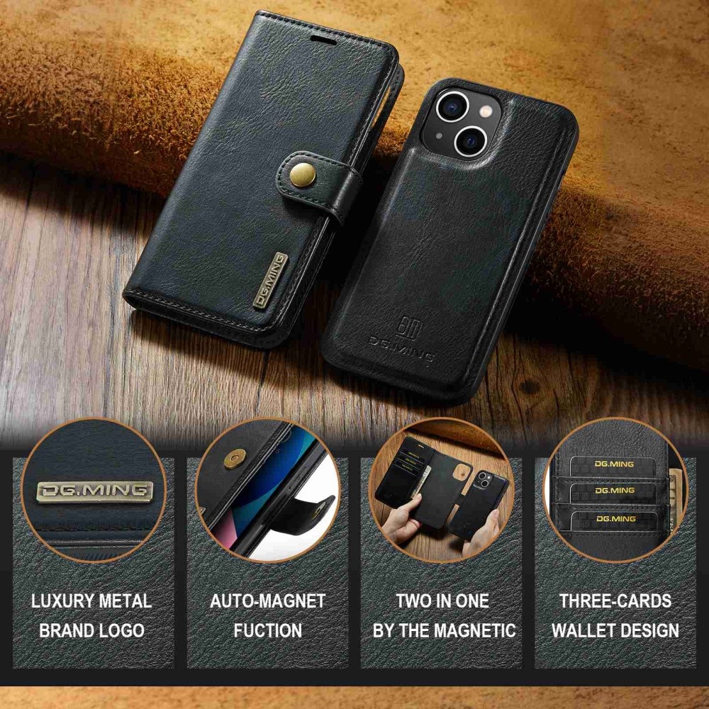 Cartera Magnet Wallet iPhone 14 Black