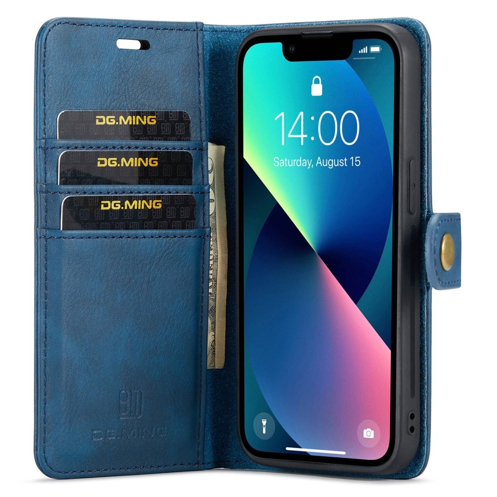 Cartera Magnet Wallet iPhone 14 Blue