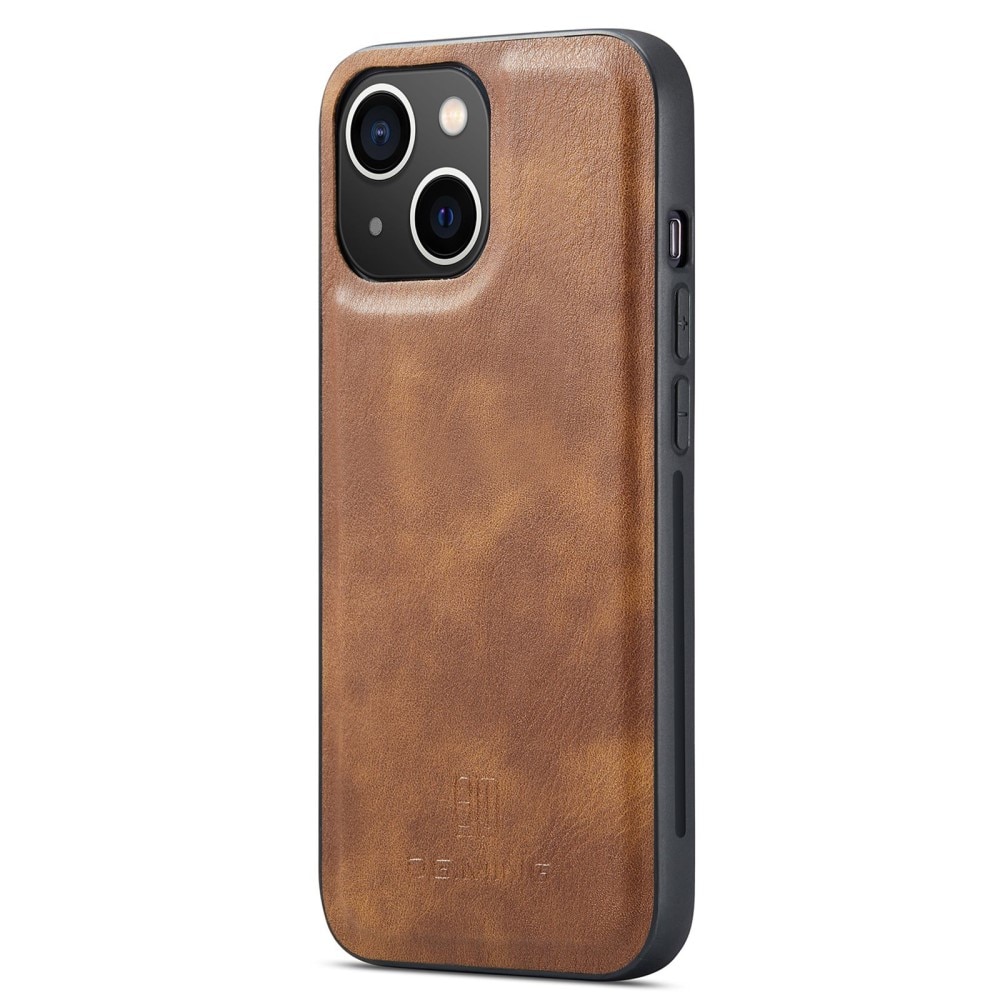 Cartera Magnet Wallet iPhone 14 Cognac