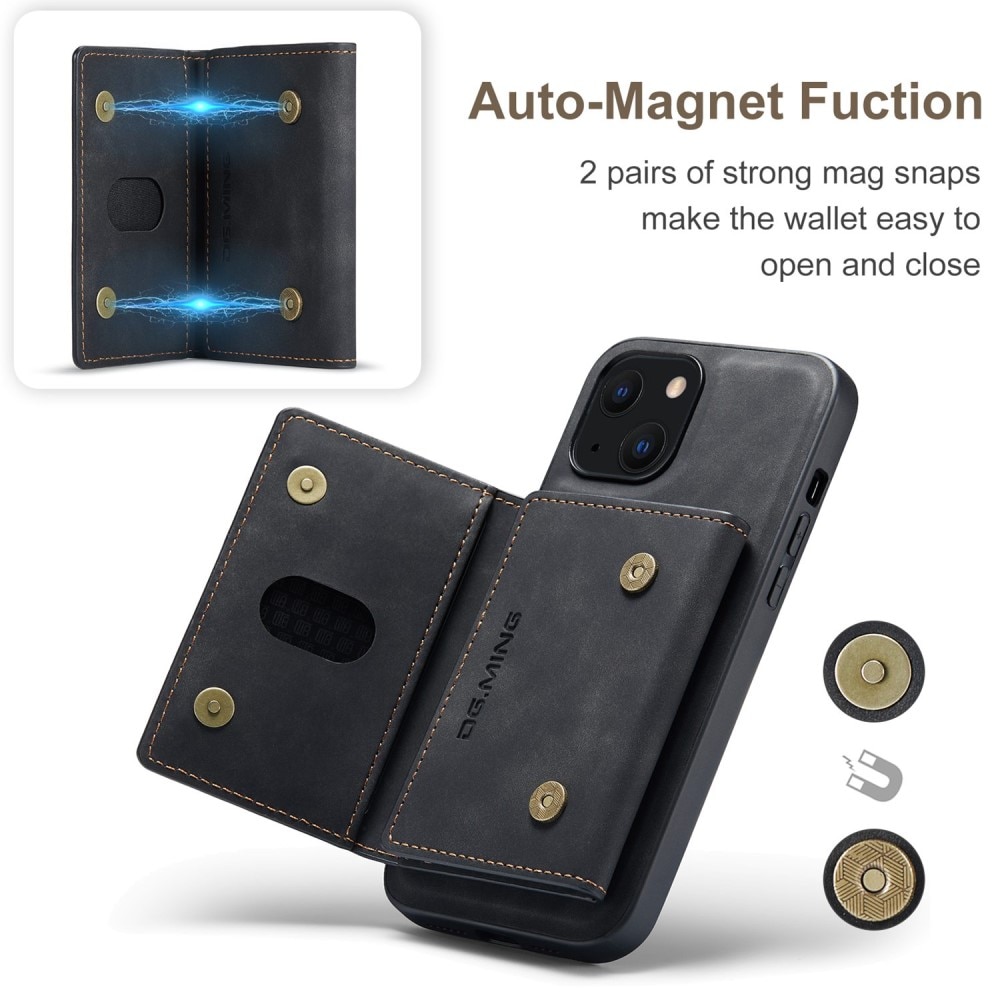 Funda Magnetic Card Slots iPhone 14 Black
