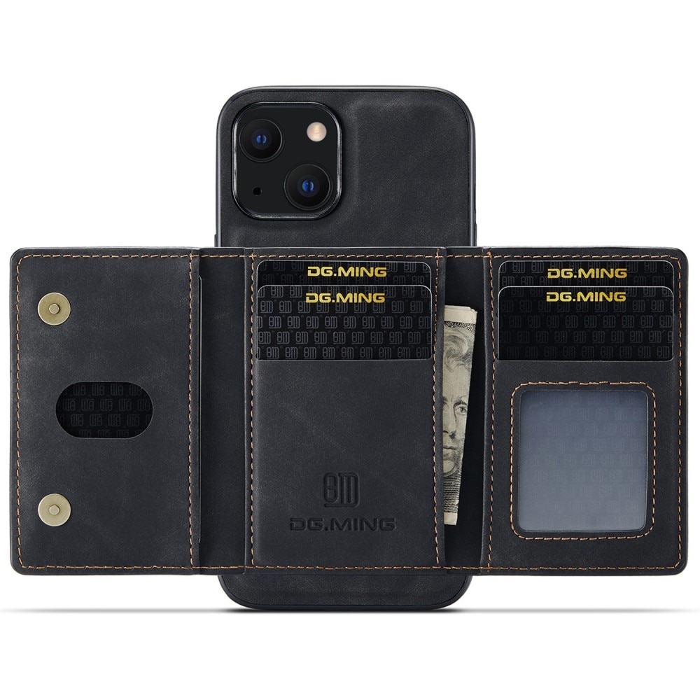 Funda Magnetic Card Slot iPhone 15 Black