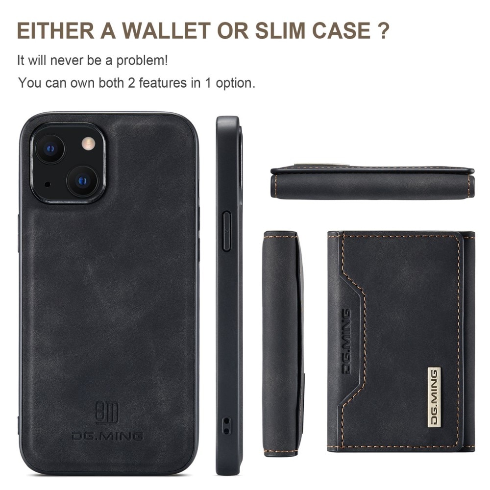 Funda Magnetic Card Slot iPhone 15 Black