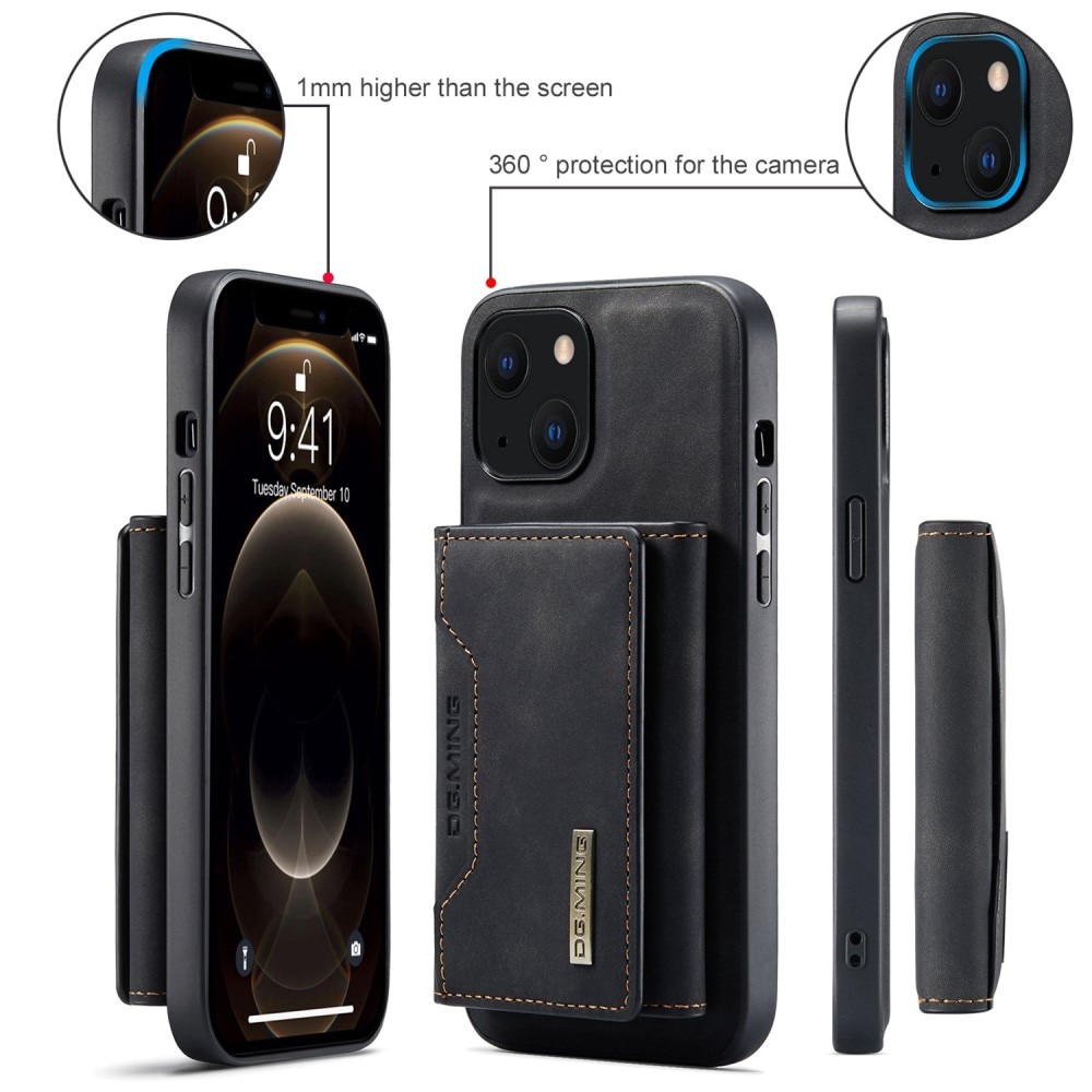 Funda Magnetic Card Slot iPhone 15 Black